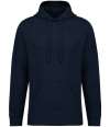 NS431 Native Spirit Unisex French Terry Hoodie Navy colour image